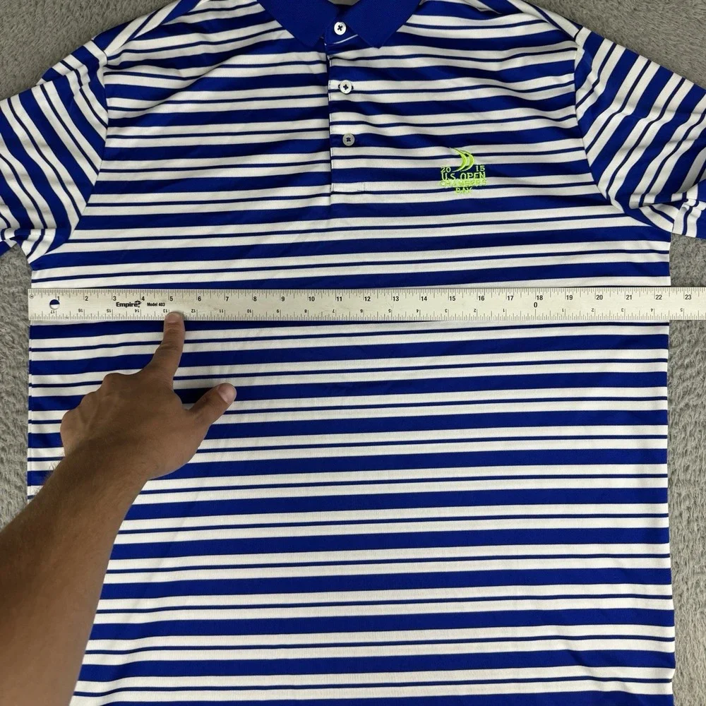 Men's Polo Golf Ralph Lauren Shirt 2015 US Open Chambers Bay Medium USGA